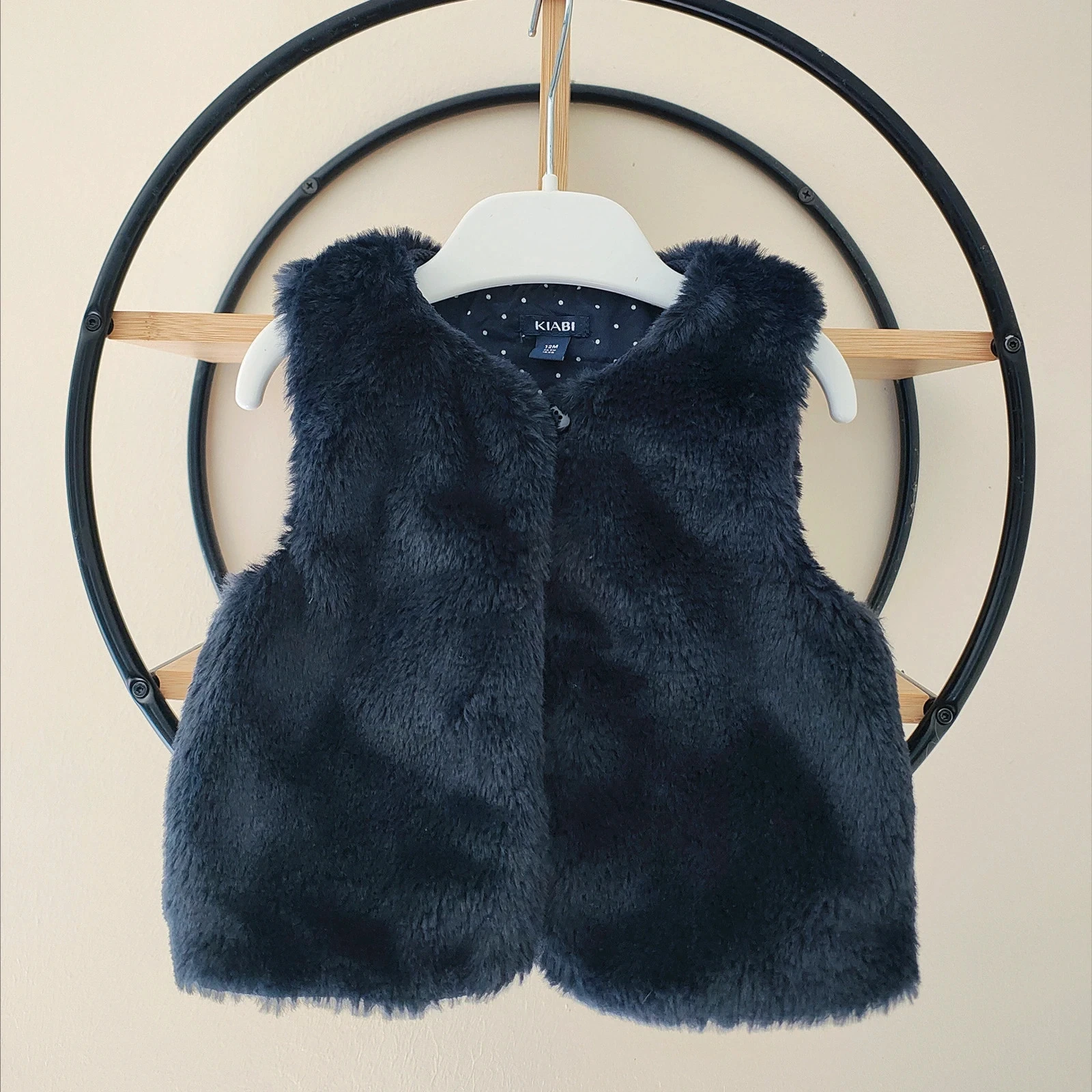 12 mois gilet sans manche tout doux kiabi